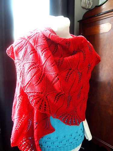 Ravelry: Peony Shawl pattern by Grace Mcewen