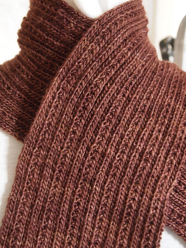 Simply Ribbed Scarf