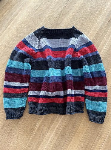 Yarn leftover sweater