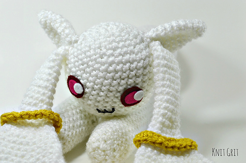 Puella Magi Madoka Magica Kyubey Amigurumi photo 12