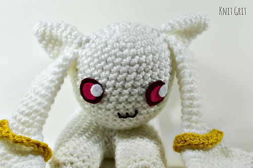 Puella Magi Madoka Magica Kyubey Amigurumi photo 11