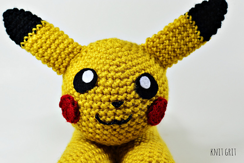 Pokemon "Flat" Pikachu Amigurumi photo 12