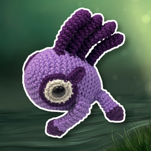 Ravelry WoW Murloc Amigurumi pattern by Codi Hudnall