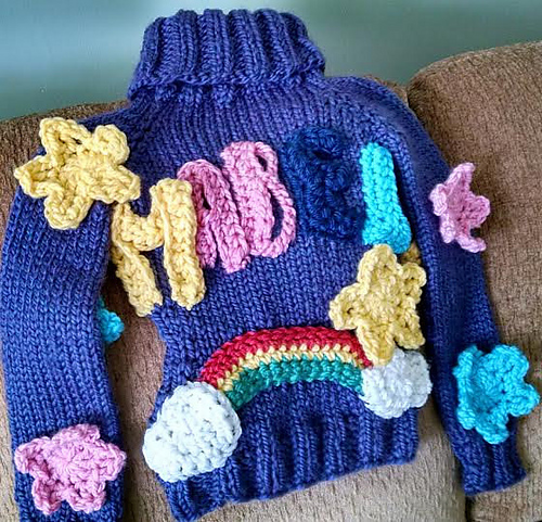 Gravity Falls Mabel Pines Genser - Knit Kritters