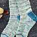 Wild Geese DK Socks pattern 