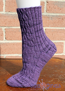 Ravelry: Moriarty Socks pattern by Dana Gervais