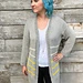 Striped Down Cardi pattern 