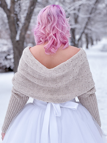 Snøfall GenserSjal - Knitatude / Chantal Miyagishima