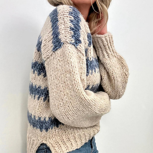 Weekendgenser i alpakka - Siv Kristin Olsen