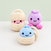 Dumpling and Pot choc orange cover / Food toy pattern