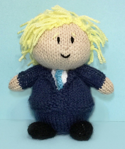 Boris Johnson choc orange cover / toy - Rebecca Roberts