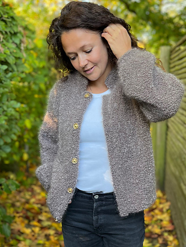 Ravelry: Cocoon Jacket pattern by Louise Carøe