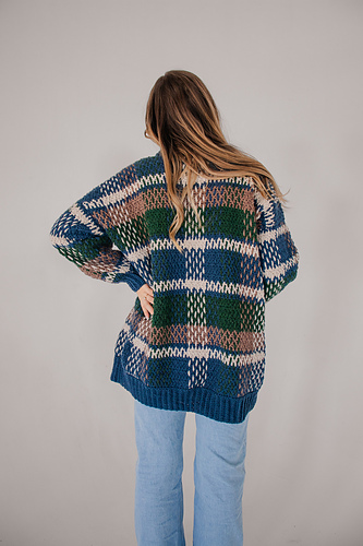 Ravelry: Plaid Cardigan pattern by Janine Myska