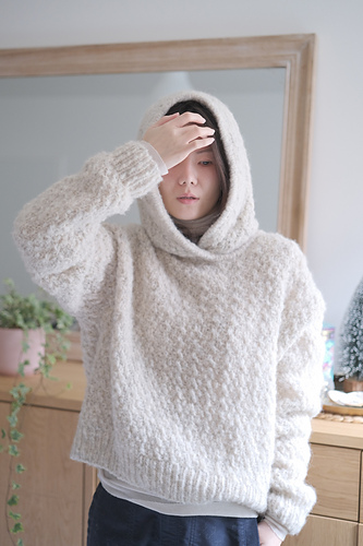 Ravelry: Brioche Hoodie pattern by Soumine KIM