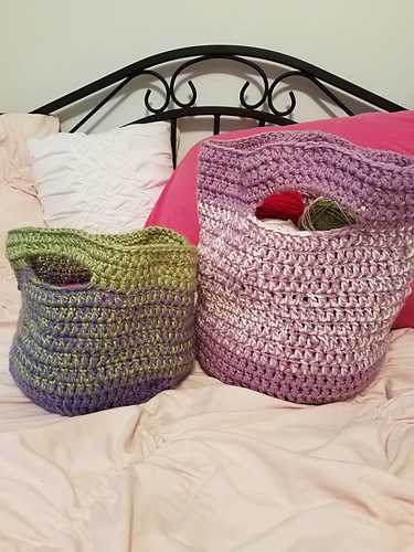 Crochet Basket or Bag photo 1