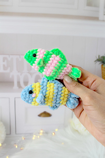 Fish Clicker Fidget Ravelry: Fish Fidget Clicker pattern by Kyrychenko Natalia