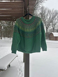 Brittany knit a size 3 sweater