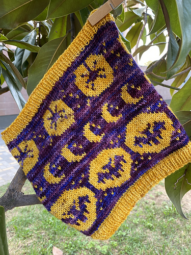 Midnight Purple Cowl