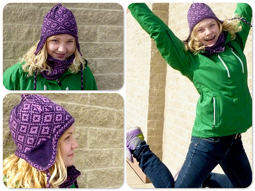 Diamond Earflap Hat photo 1