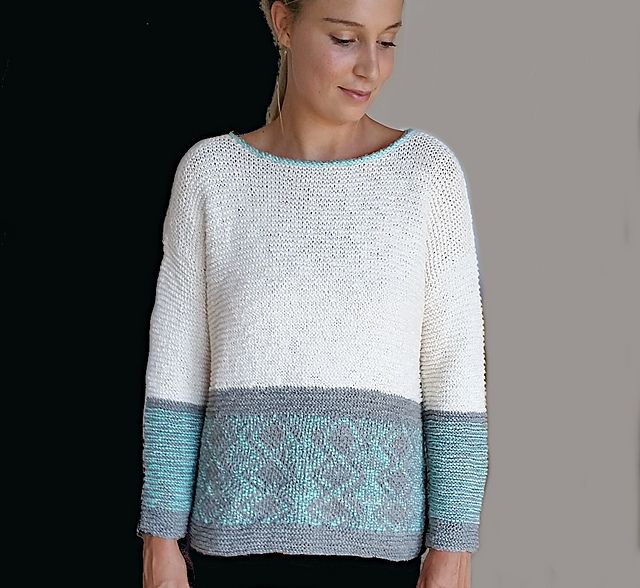 Ravelry: Aztec Sweater pattern by Tracy 