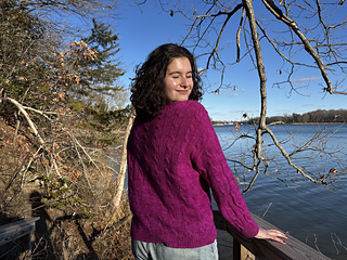 Size: 2
Yarn: Miss Babs Killington DK