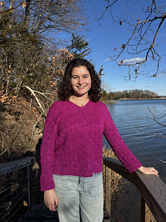 Size: 2
Yarn: Miss Babs Killington DK