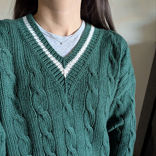 Size: 3
Yarn: Sunday (held double)