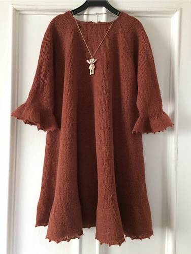 Fingerbøl kjole / Fingerhut Kleid - Knitting for Sif