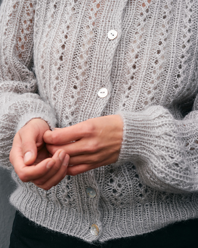 Waffle Cardigan - Pernille Larsen