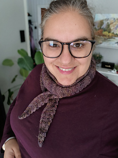 Stickad i Merinolin från Fruvalborg 