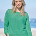 Quergestrickter Pulli pattern