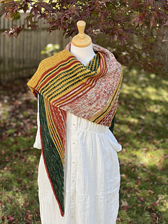 Sew Happy Jane Delightful DK (4 color modification with alternate gauge, per pattern addendum)