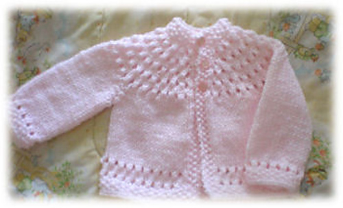 Ravelry Pretty Baby Sweater Pattern By Knitwits Heaven