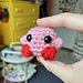 Tiny Kirby Keychain pattern