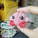 Tiny Kirby Keychain pattern