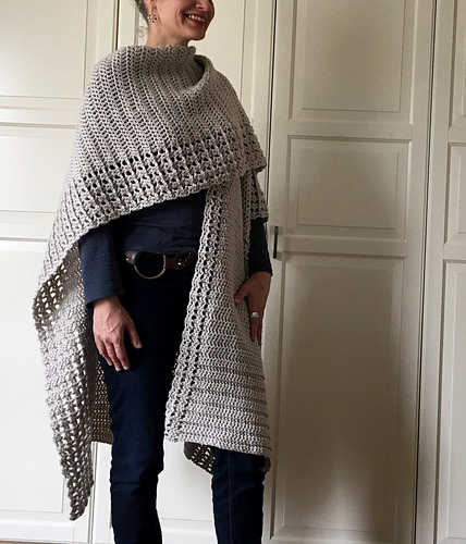 Ravelry: Wrap-Me-Up Ruana pattern by Sonja Hood