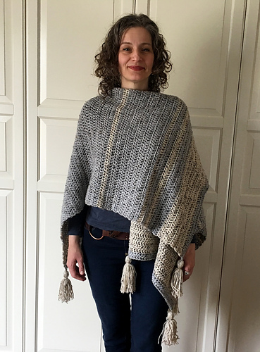 Ravelry: Easy Breezy Ruana pattern by Sonja Hood