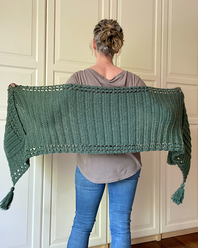 sonja hood pocket shawl