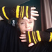 SimpleCozyMeshArmwarmers pattern 