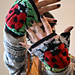 Ladybird Beetle gloves