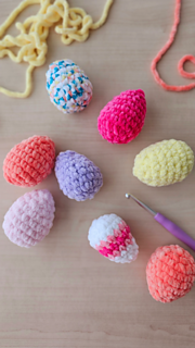 Ravelry: Easter Eggs pattern by KnotsMerryYarn