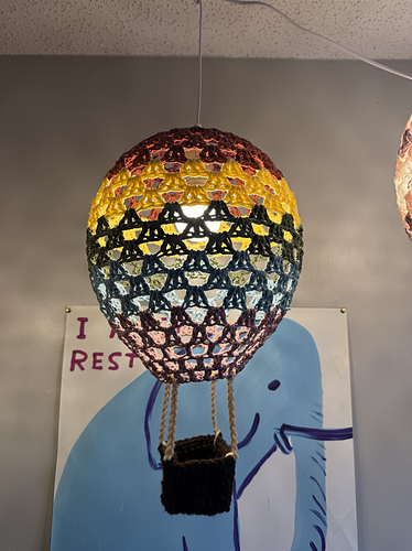 Hot Air Balloon Lamp