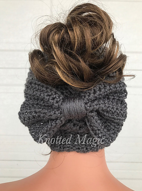 Ravelry Cady Bow Bun Hat Pattern By Maria Ballard
