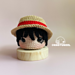 King head keychain pattern 
