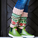 Puolukka-sukat pattern 