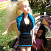 #0891 Black and Turquoise Dress pattern 