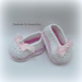 Princess balerina shoes pattern 