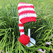 Candy Cane Elf Cap pattern 