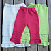 Hearts Baby Pants pattern 