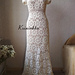 Wedding dress mermaid pattern
